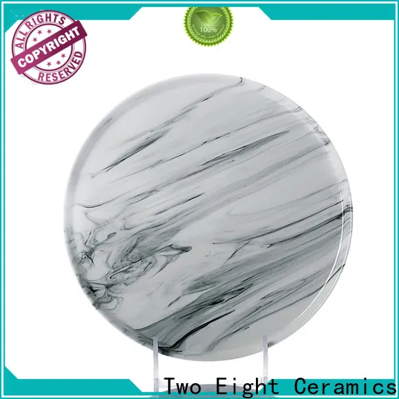 Two Eight Top appetizer plates factory for dinner 1