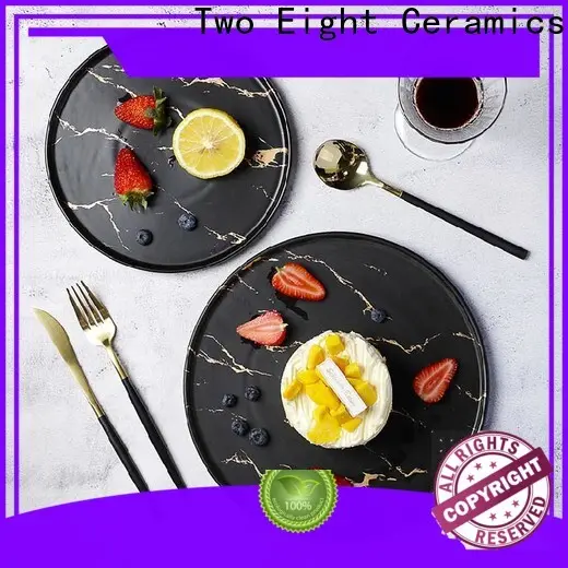 Two Eight pottery plate designs factory for restaurant 1