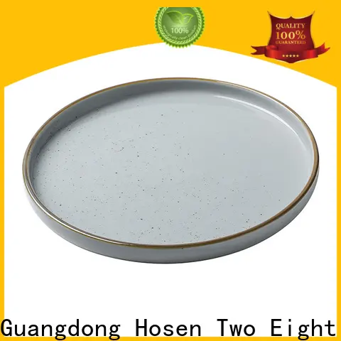 Two Eight Wholesale decorative ceramic plates Suppliers for dinner 1
