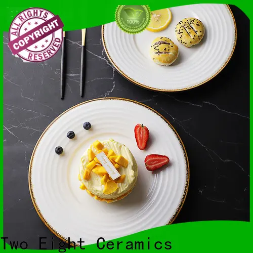 Two Eight ceramic leaf plate Suppliers for hotel 1