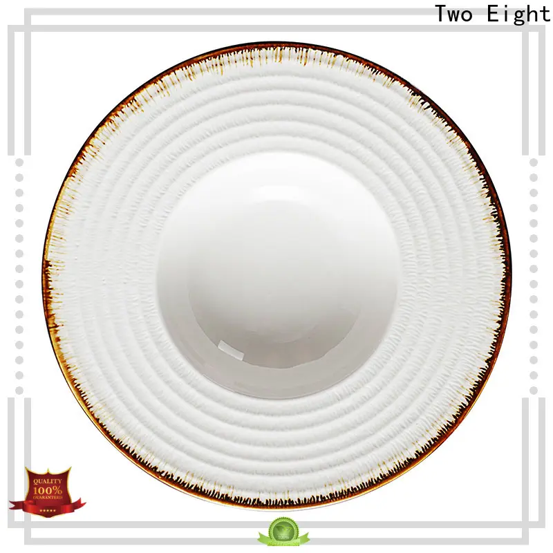 Two Eight Wholesale colorful plates for business for dinner 1