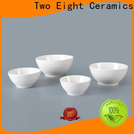 Two Eight deep ceramic bowls3 1