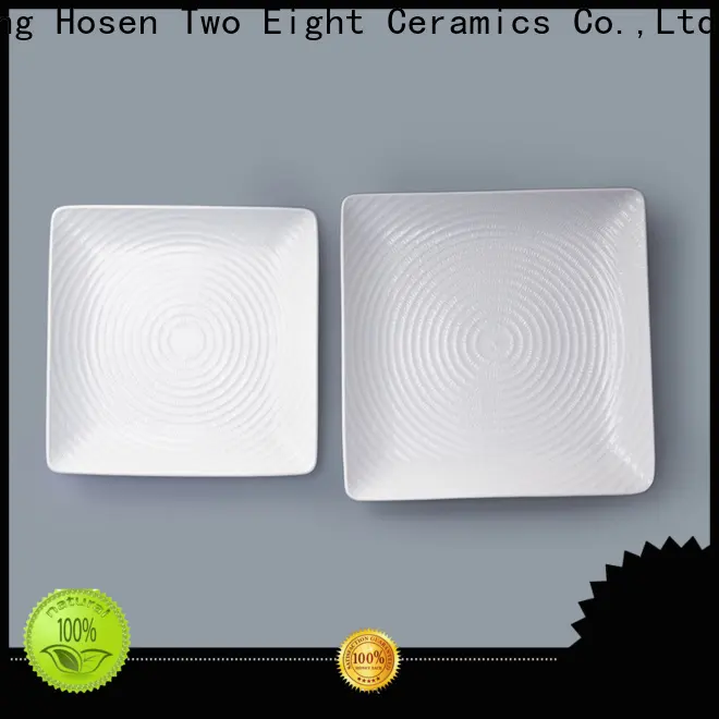 Two Eight High-quality handmade ceramic plates manufacturers for bistro 1