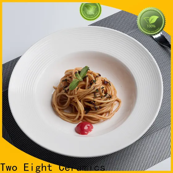 Two Eight Latest white plates dinner manufacturers for dinning room 1