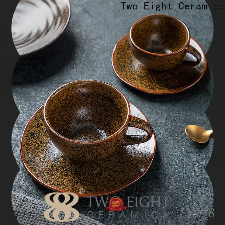 Two Eight white coffee cups manufacturers for kitchen 1