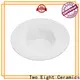 Two Eight dinner plates porcelain company for hotel 1
