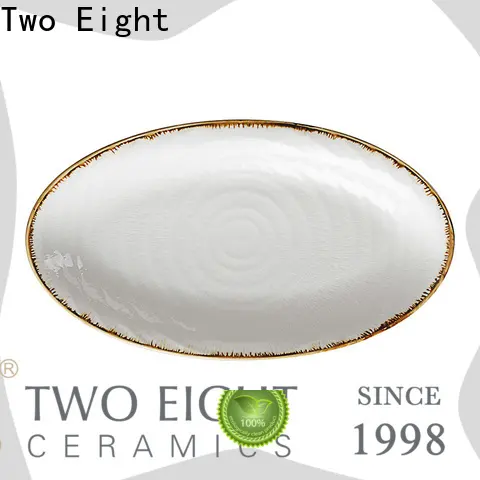 Two Eight Wholesale white dinner plates manufacturers for hotel 1