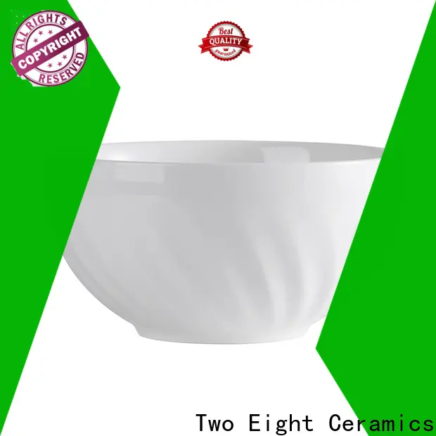 Two Eight large ceramic serving bowls 1