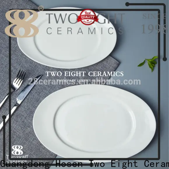 Two Eight Custom pottery plates and bowls Suppliers for dinning room 1