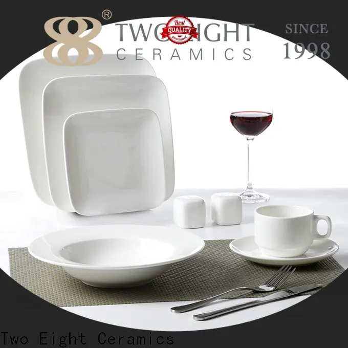 Two Eight Wholesale printed ceramic plates for business for hotel 1