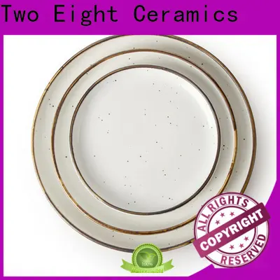 Two Eight Wholesale unglazed ceramic plates manufacturers for hotel 1
