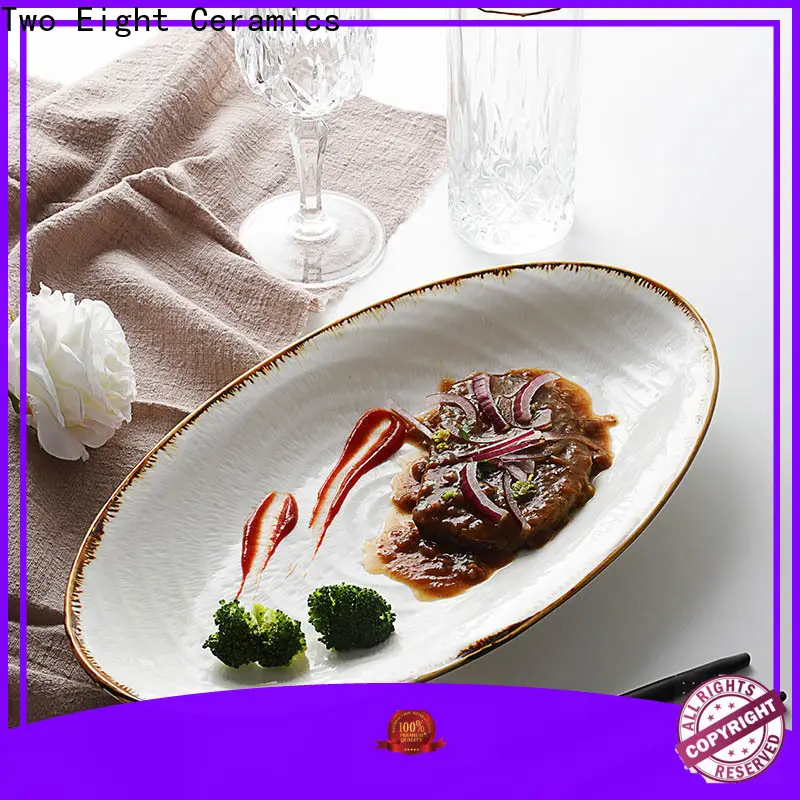 New custom ceramic plate for business for dinning room 1