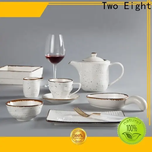 Two Eight wedding plates company for restaurant 1