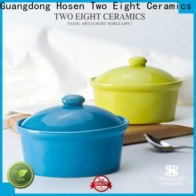 Two Eight small ceramic bowl with lid Supply for dinning room 1