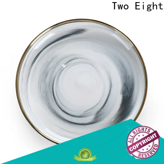 Two Eight unglazed ceramic plate Supply for hotel 1