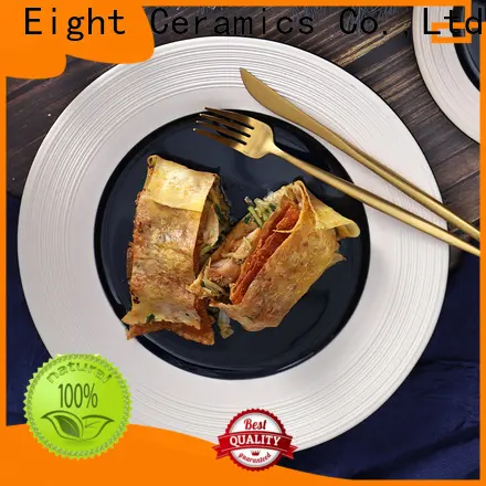 Top flat white porcelain plate manufacturers for kitchen 1