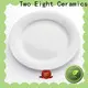 Two Eight handmade ceramic plates Supply for hotel 1