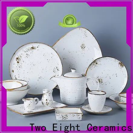 Two Eight Latest dessert plates ceramic Suppliers for dinner 1