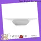 Two Eight Latest white dinner plate with silver line for business for kitchen 1