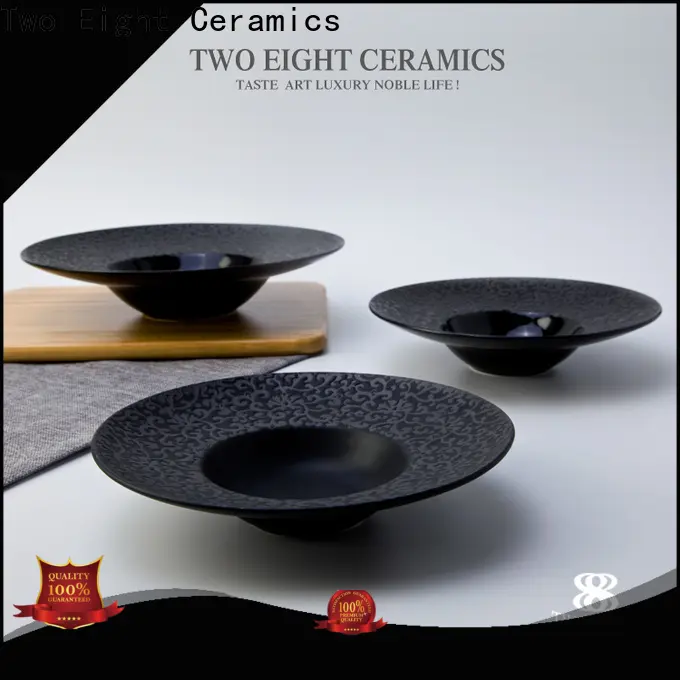Two Eight Latest ceramic restaurant plates company for dinning room 1
