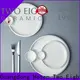 Two Eight speckled ceramic plate Supply for restaurant 1