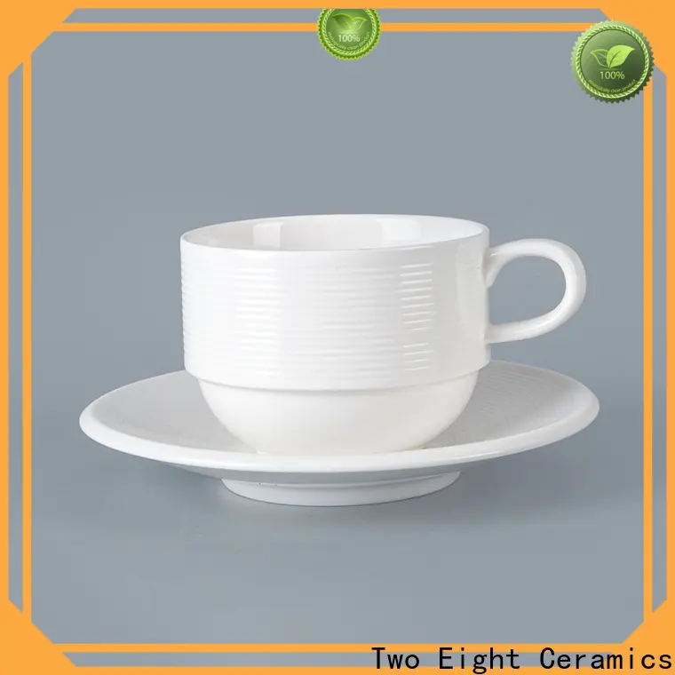 Two Eight Custom ceramic coffee tumbler for business for dinner 1