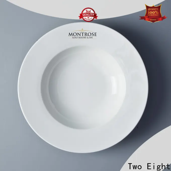 Two Eight unglazed ceramic plates manufacturers for bistro 1