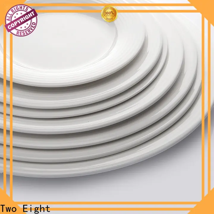 Two Eight pottery plates factory for restaurant 1