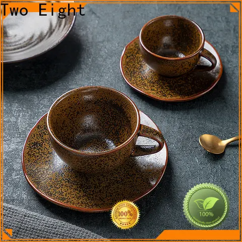 Two Eight porcelain coffee mugs Suppliers for restaurant 1