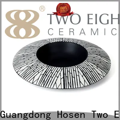 Two Eight italian ceramic plates company for restaurant1 1