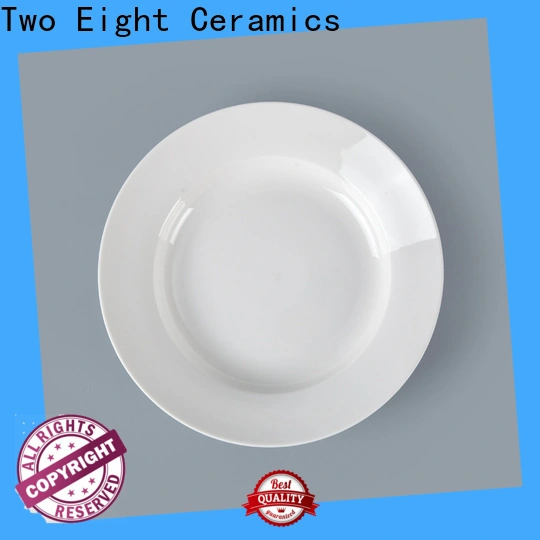 Two Eight New bone china plates factory for bistro 1