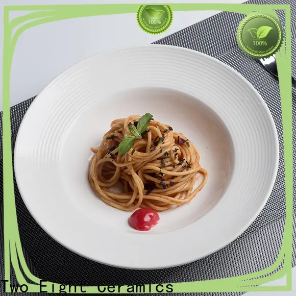 Two Eight plates porcelain company for dinner 1