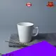 Two Eight Wholesale ceramic mug white Supply for dinner 1