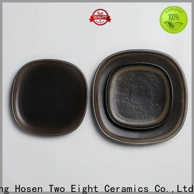 High-quality unglazed ceramic plates factory for bistro 1