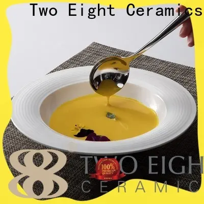 Two Eight High-quality stoneware dishes Suppliers for bistro 1