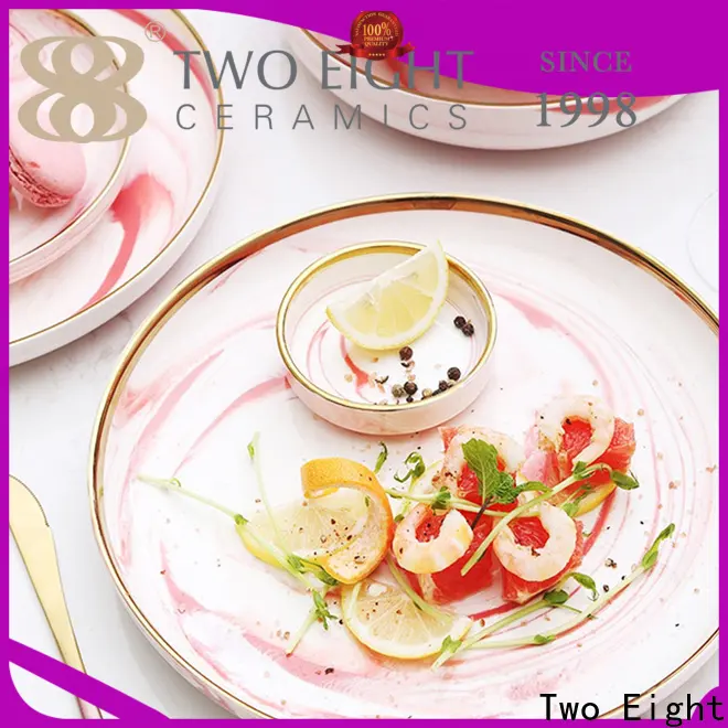 Two Eight dinner plate size company for dinning room 1