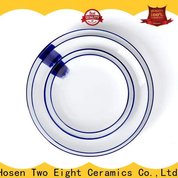 Two Eight ceramic dishes Supply for bistro 1