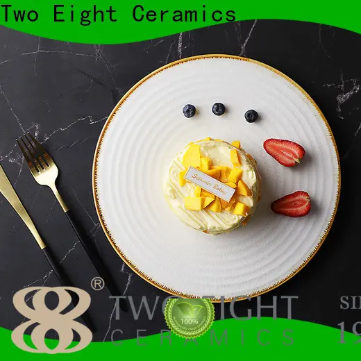 Two Eight Top decorative ceramic plates for business for dinning room 1