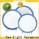 Two Eight ceramic trauma plates for business for home 1