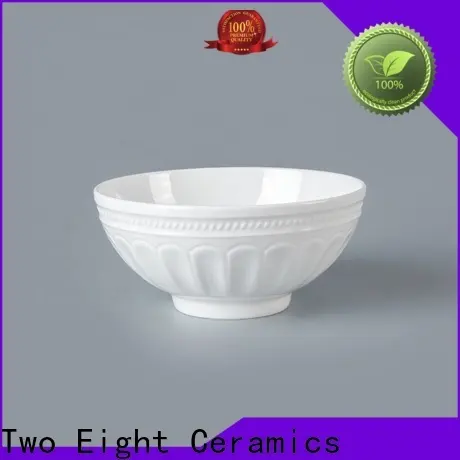 Two Eight large decorative ceramic bowls company for hotel 1