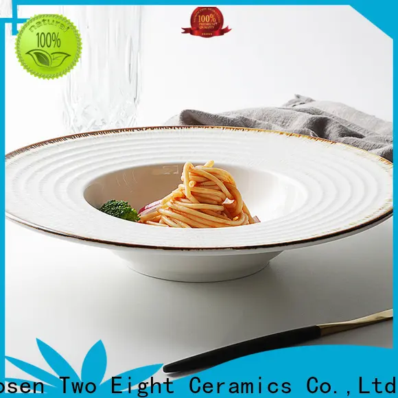 Two Eight rectangle ceramic plates Suppliers for hotel 1
