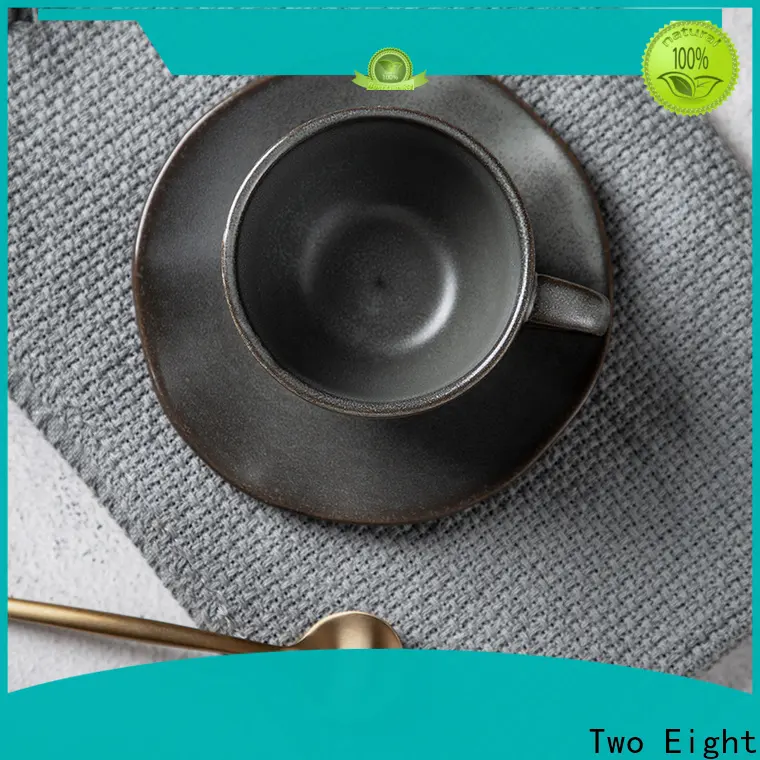 Two Eight New black coffee mugs Suppliers for dinning room 1