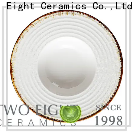 Two Eight Custom restaurant ceramic plates factory for dinning room 1