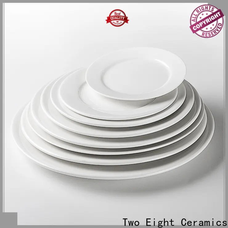 Two Eight spanish ceramic plates company for dinner 1