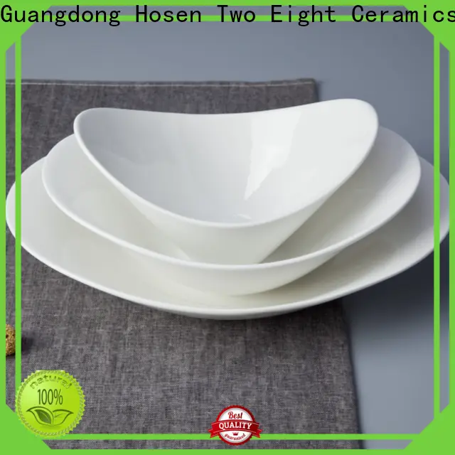 Two Eight ceramic pedestal bowl Suppliers for restaurant1 1