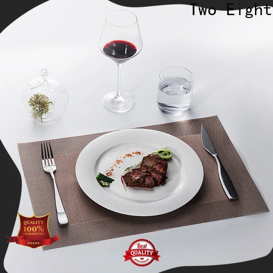 Two Eight ceramic dinner plates Suppliers for restaurant1 1