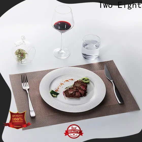 Two Eight ceramic dinner plates Suppliers for restaurant1 1