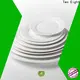 Two Eight white plates dinner for business for hotel 1