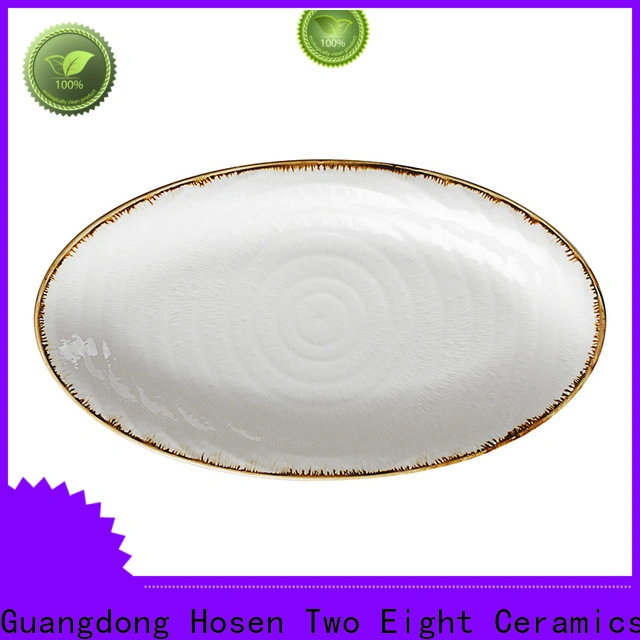 Custom assiette plate white Suppliers for dinner 1