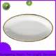 Custom assiette plate white Suppliers for dinner 1